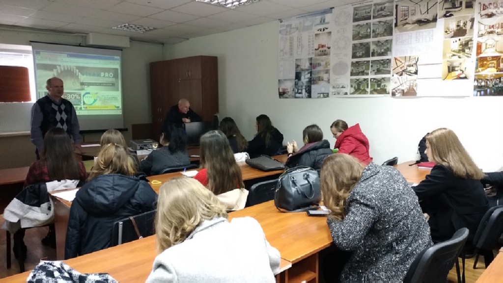 Зустріч-семінар студентів ФАБД з представниками меблевої компанії